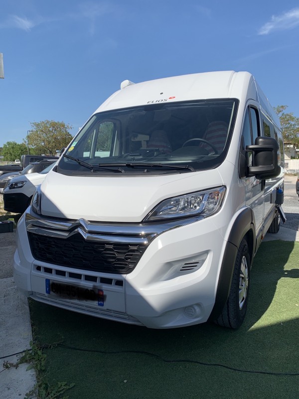 nettoyage sans eau écologique d un camping car à Montferrier sur lez - Herault.